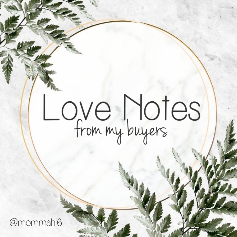▪️Love Notes from my Buyers▪️